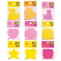 VEDANA 포스트잇 모양노트 붙임쪽지, 색상, 4.말풍선-395597