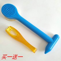 안마봉 괄사판 양생 치다 건강사진 타판기 목 마사지해머 경락 치기 실리콘 고타봉 2627049092, 블루