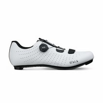 Fizik 템포 R5 오버커브 사이클링 슈즈 화이트/블랙 사이즈 41, 11.5 - 12, White Black