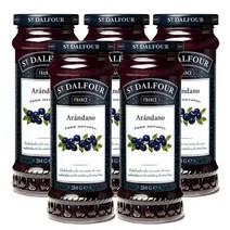 샹달프 과일잼, 와일드 블루베리(Wild Blueberry), 284g, 5개