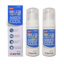 일양약품 뉴 메디쿨 거품치약(50ml) 치약, 2개