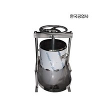 한국공업사 스텐 업소용 국산 수동식 두부짜는기계