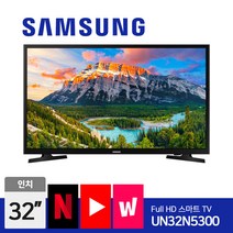 삼성 32인치 FHD 스마트TV 스탠드형 UN32N5300, 자가설치