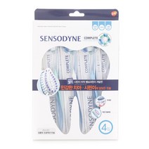센소다인 컴플리트 프로텍션 칫솔 4입, 옵션1 - 기본포장 (박스or비닐포장) (+0원)