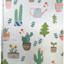 너비 30/40/50/70cm 유리창 스티커 모래창 화장실 불투명 차양 프라이버시 욕실 격자 프라이버시 막, 03