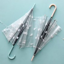 기라로쉬 60 비숑 투명 비닐 장우산 2개