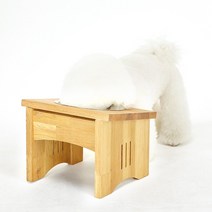 로블레 테이블 대형 1구 강아지 고양이 식기 밥그릇, 기본_20cm