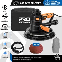 스핀들샌더 벨트샌딩기 드럼 샌더 샌딩기 마른 벽에서 나온 샌더 벽 연마 기계 연 삭 230V 750W/800W 휴대, 02 800W Drywall Sander_03 AU