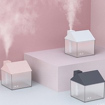집건조할때 방습도올리기 무선 미니 탁상용 무드등 가습기, 본상품선택, 핑크