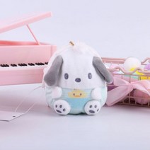 산리오 인형 피규어 굿즈 가챠 10Cm Cinnamoroll 키 체인 애니메이션 헬로키티 열쇠 고리 지갑 걸스 선물, PC dog