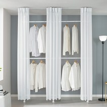 이지온 국민튼튼 EF-S314 플랫 시스루 커튼 행거