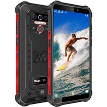 OUKITEL WP5 Pro SIM 프리 스마트폰 방수 방진 내충격 스마트폰 8000mAh 스마트폰 본체 4GB RAM 64GB ROM 13MP+5MP카메라 IP68IP69K 방수 5.5인치 HD+ 화면 Android 10 지문 잠금 해제·얼굴 인식 방재 휴대 전화