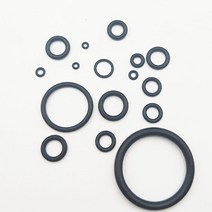 고무오링 O-링 가스켓 내유내마모 o-링 원형 소가죽링 블랙 방수링, 외경14mm*선경2.4mm(10마리)