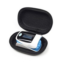 산소농도측정기 산소측정 CO2측정 24 시간 안에 배송 oximeter 손가락 클립 펄스 모니터 산소 포화도 배터리없이 심장 박동 측정기, 2.blue