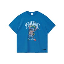 크리틱 스티치 Music 티셔츠 블루