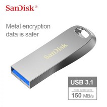 [해외] SANDISK 1% 오리지널 정품 금속 암호화 플래시 드라이브 USB 3.1 16 GB 32 GB 64 GB 128 GB 256 GB 150 메가바이트초 고 USB 스틱, 128GB
