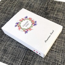 플라워 선물상자 타올상자 수건상자 답례품 포장박스 타올, F.플라워 선물상자