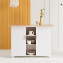 아트박스/히트디자인 F4591 냉장고형 수납홈바 1200 5colors, 04_그레이-화이트