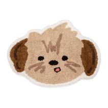 귀여운 강아지 러그 동물러그 침대옆 거실 욕실 현관 미끄럼방지 매트