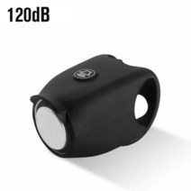 자전거벨전기 벨 자전거 벨 120db 미니 방수 사이클링 MTB 로드 핸들바 액세서리, 05 Black