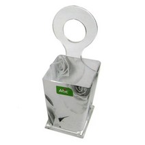 부산아크릴 숟가락 수저통 도자기 꽂이 정리 아크릴 조리도구 세트 사각 8W91958A, 1개, 소