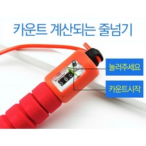 자동 디지털 카운트 줄넘기 다이어트 유산소 운동, a.그린