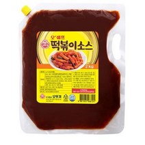 오뚜기 오쉐프 떡볶이소스 2kg, 1개
