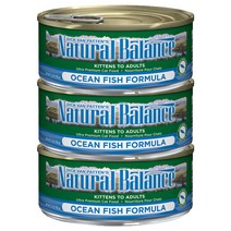 내추럴발란스 캣 오리지날 울트라 캔 156g 3입 3종, 캣캔 오리지날 울트라 오션피쉬