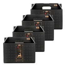 래오이경제 래오이경제 더힘찬녹용 블랙 4박스, 1980ml, 4개