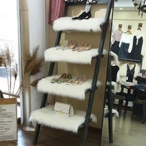 단모러그 옷가게쇼윈도 전용 카페트 유수대 털방석 화장대 짧은털 플러시 진열장 사진촬영 인테리어 .