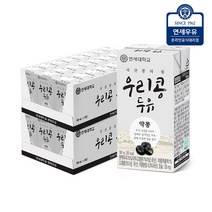 연세두유 우리콩두유 약콩두유 48팩, 단품