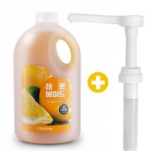 까로망 레몬 에이드 농축액 1.9kg + 전용펌프