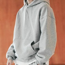 오버핏 남성 여성 기모후드티_무지 후드티 M~2XL 빅사이즈