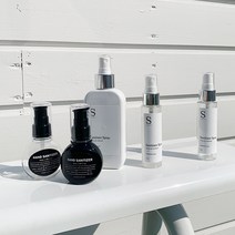 룸엔 휴대용 손소독제 용기 탈취 스프레이 손세정제 공병, 1개, 투명 소독젤병 50ml