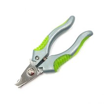 마단 발톱깎이 소 MNC-S1 강아지 발톱깍이 발톱손질 애견용발톱깍이, 1개, Green/Grey