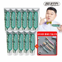 (착한치약/연예인 치약/칫솔 8개)덴티본조르노 프리미엄 기능성 치약 풀세트, 옵션선택