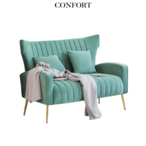 벨벳쇼파 수입소파 디자인소파 가성비쇼파 2인용, 2인 132cm, 민트