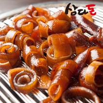제주 돼지 껍데기 (간장양념) 250g x3팩, 제주돈 껍데기 3팩, 3개