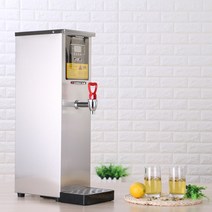 편의점 컵라면 온수기 배식대 라면 뜨거운물기계, 30리터 블랙