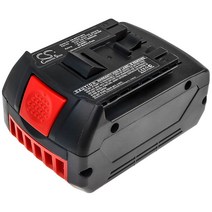 Bosch GWS 18 V-LI GSR 18-2-LI GSR 18 VE-2-LI GSR 18 V-LI GSK 18 V-LI 용 CS 5000mAh 배터리, 01 Black