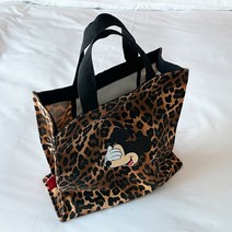 더옷장 에브리웨더 레오파드토트백(디즈니정품)