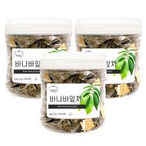 권뱅푸드 바나바잎 바나나잎 차 삼각티백 50개입, 50g, 3개