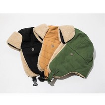 천끝 군밤모자 방한모 귀마개