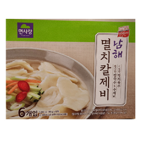 면사랑 남해 멸치칼제비 180G X 6개입, 6개