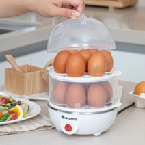 계란찜기 / 듀얼 2IN1 / 2단 멀티 찜기/ 전기찜기 / 계란삶는 기계 / 전기쿠커 / 떡찜기 미니찜기 / 스텐 찜기, HNZ-SC2000A