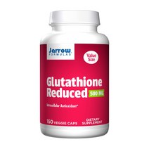 글루타치온 리듀스드 글루타티온 500mg 150캡슐 Jarrow Formulas, 150정, 1개