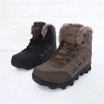 시온엣벨르 남성 라이더 가죽 방한 털부츠 (3669992)