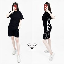 다이나 일자로고 면 반팔 & 반바지 세트