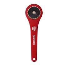 1PC 빨간색 및 검은색 자전거 하단 브래킷 렌치 44mm 16노치 설치