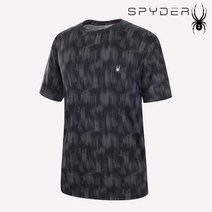 스파이더 스탠다드 디지털 기능성 반팔 티셔츠 BLACK (래쉬가드 겸용)_TRSPTSM30_BK